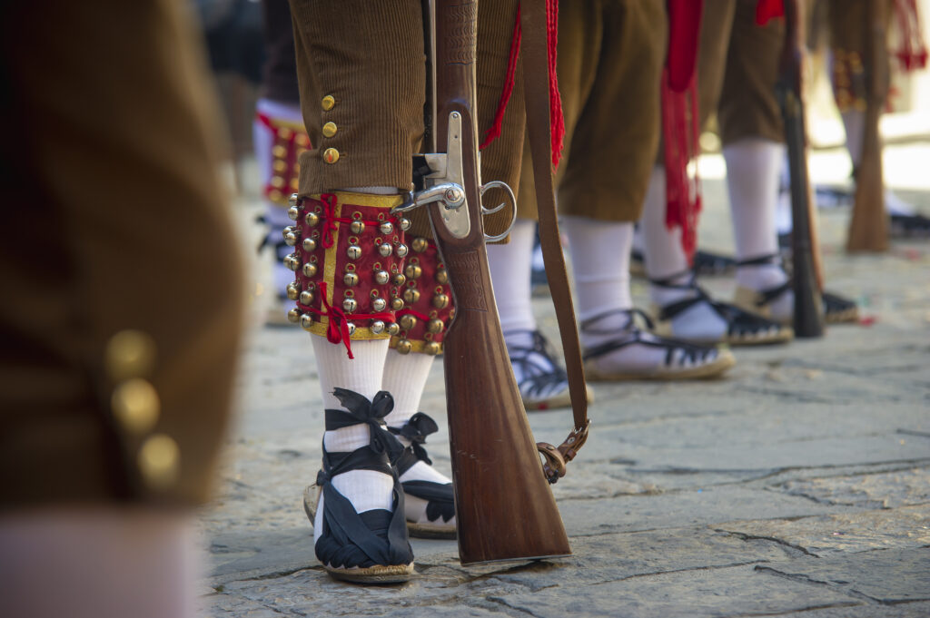 Cantaires participant en les Caramelles de Súria.